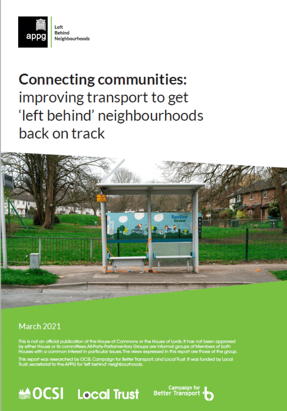 Connecting communities: improving transport to get ‘left behind’ neighbourhoods back on track