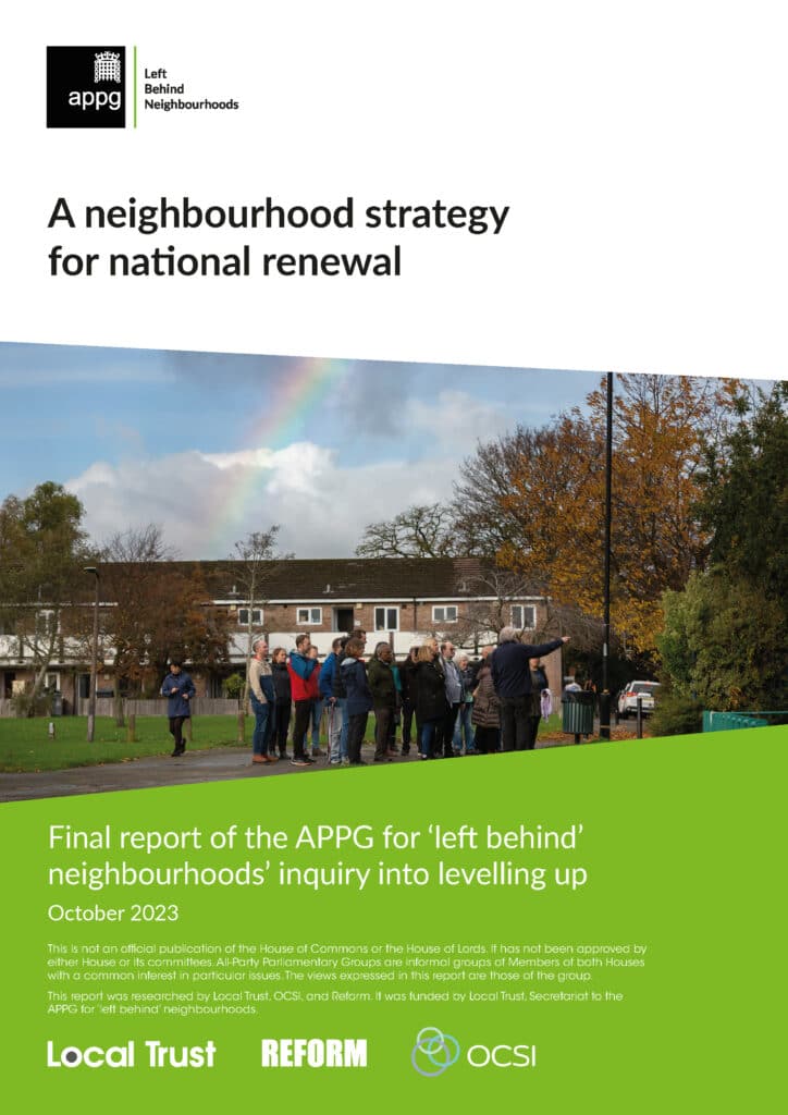 A neighbourhood strategy for national renewal